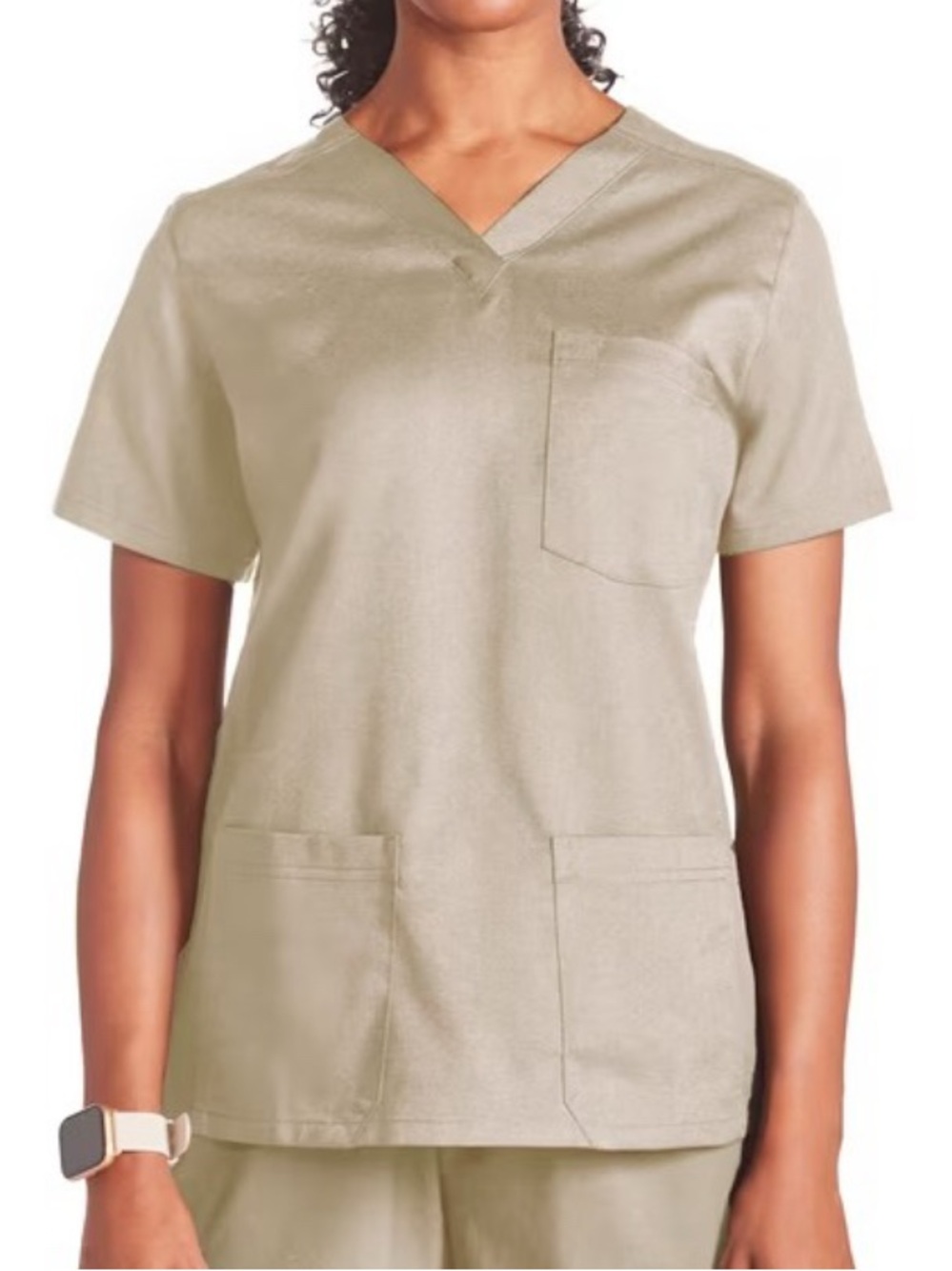 Reebok Women's Tech Comfort 3 Pocket V Neck Scrub Top